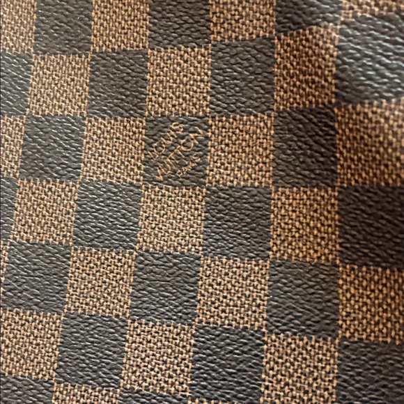 Brown Checkered Tote Bag - Picture 3 of 10
